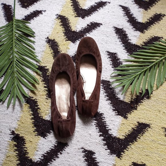 J. Crew Suede Made In Italy Flats Size 81/2 - Picture 4 of 10